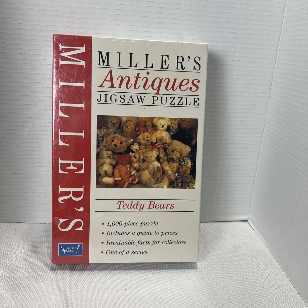 Miller's Antiques Teddy Bears Jigsaw Puzzle 1000 Pieces New Sealed
